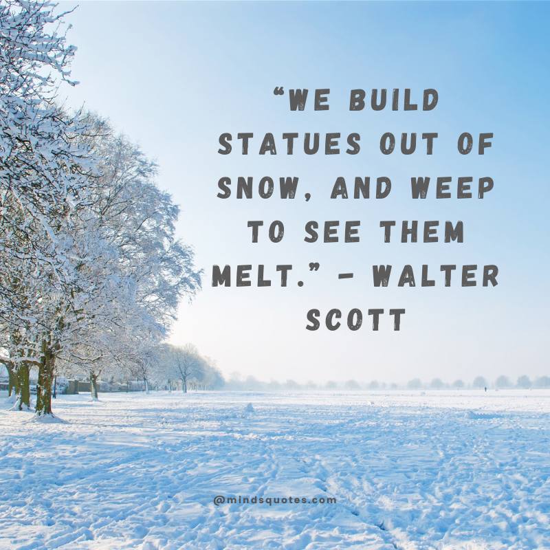 The First Snow Quotes 