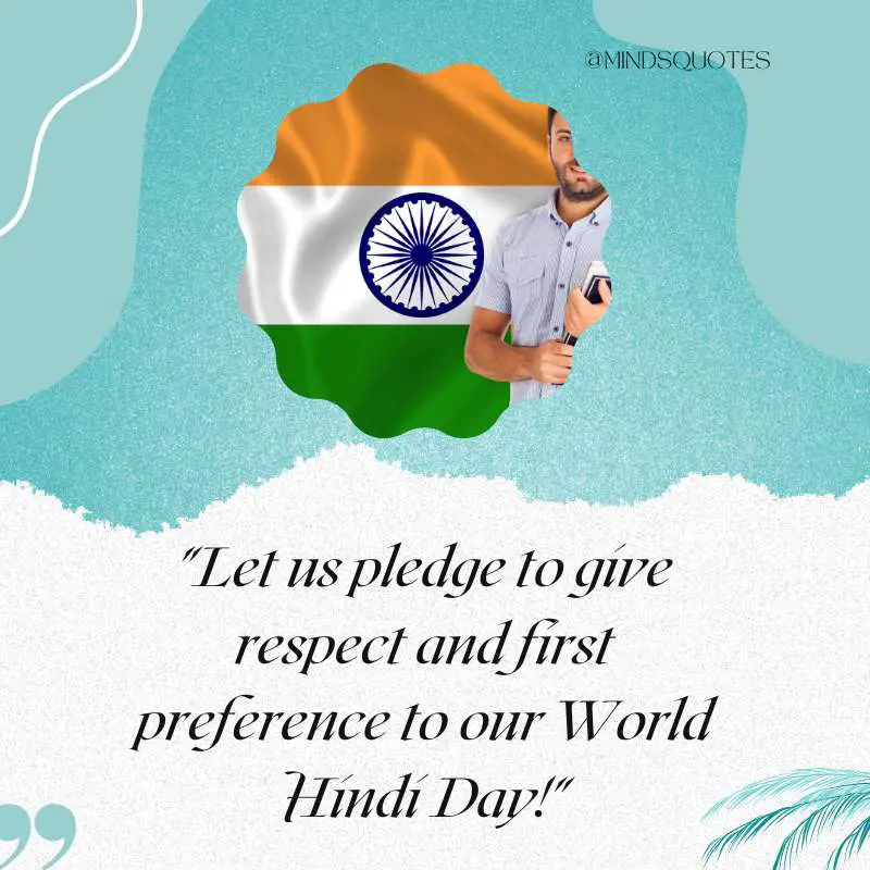 50 Happy World Hindi Day Quotes, Wishes & Messages 6 World Hindi Day Messages