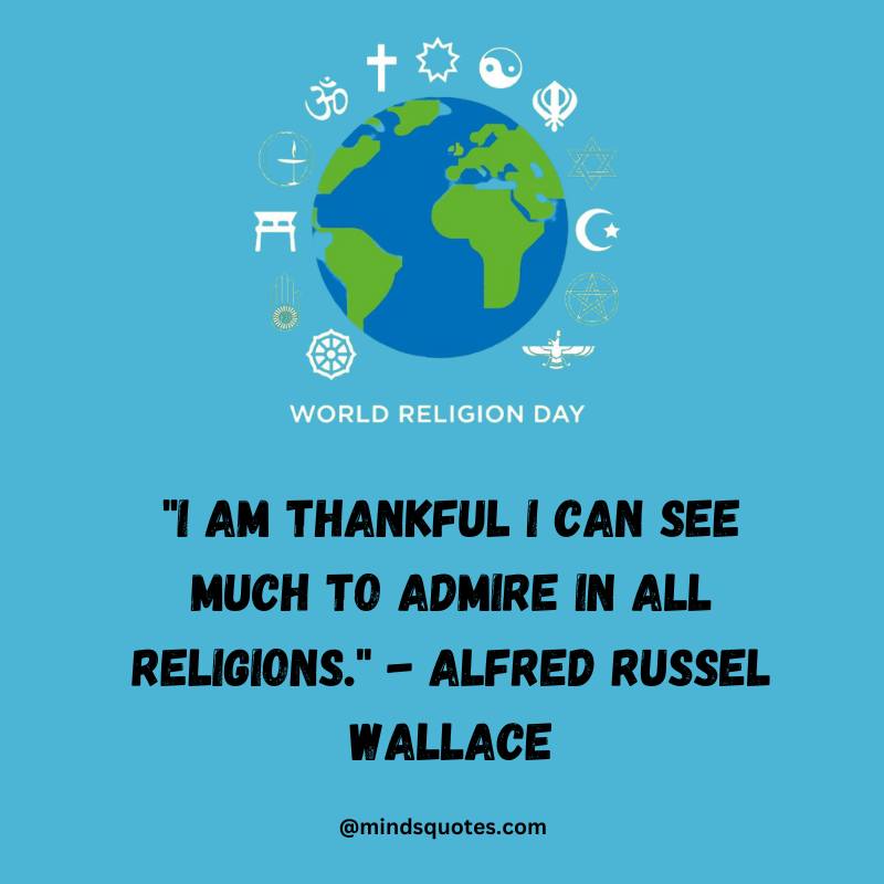 50 World Religion Day Quotes, Wishes & Messages, Greetings 3 World Religion Day Quotes