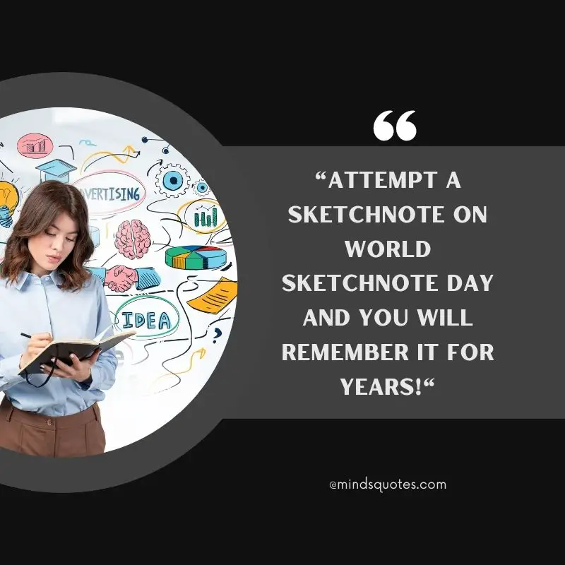 50 Famous World Sketchnote Day Quotes, Wishes & Messages 5 World Sketchnote Day Messages