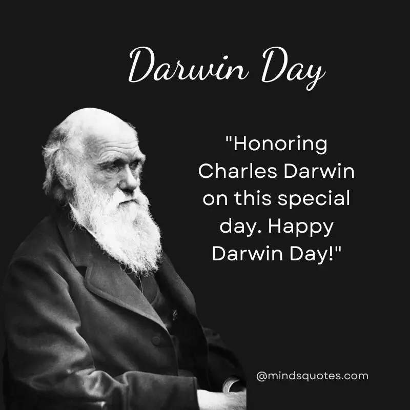 35 Most Popular Darwin Day Quotes, Wishes & Messages 5 Darwin Day Messages