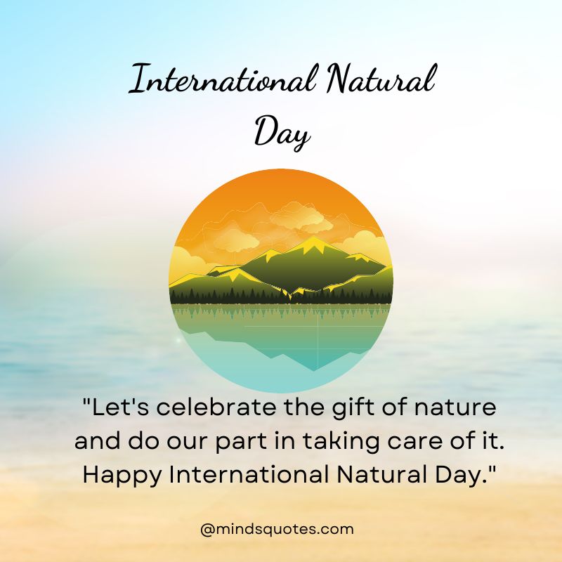 International Natural Day Messages