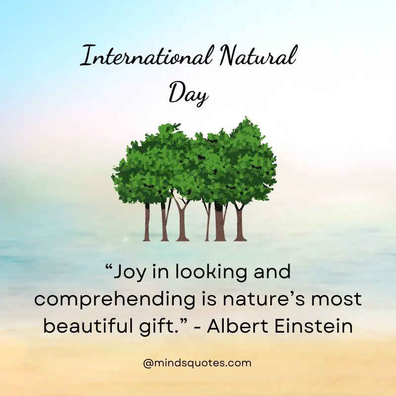 50 International Natural Day Quotes, Wishes & Messages 3 International Natural Day Quotes
