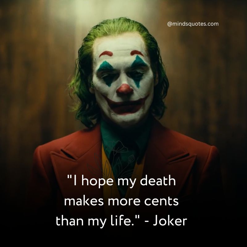 Joker Quotes About Life