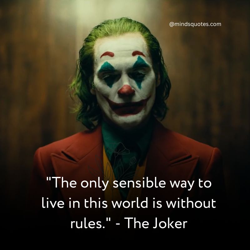 Joker Quotes About Pain