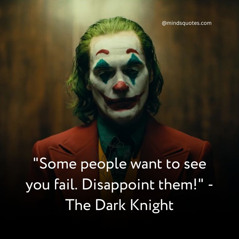 Joker Quotes Dark Knight