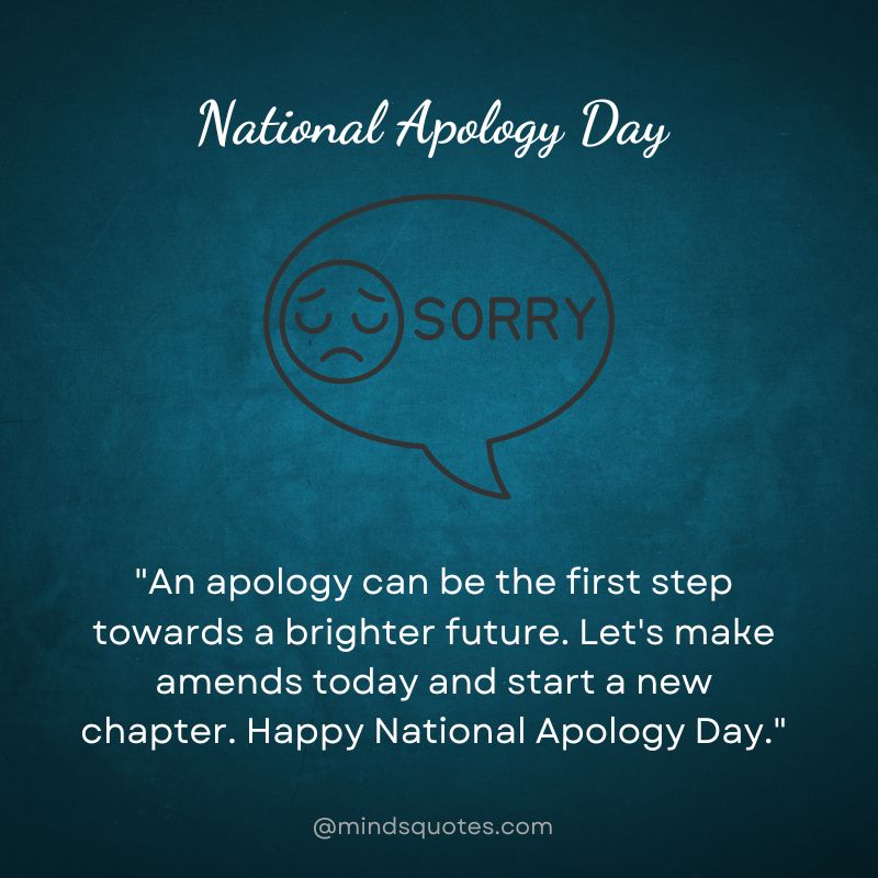 National Apology Day Messages 
