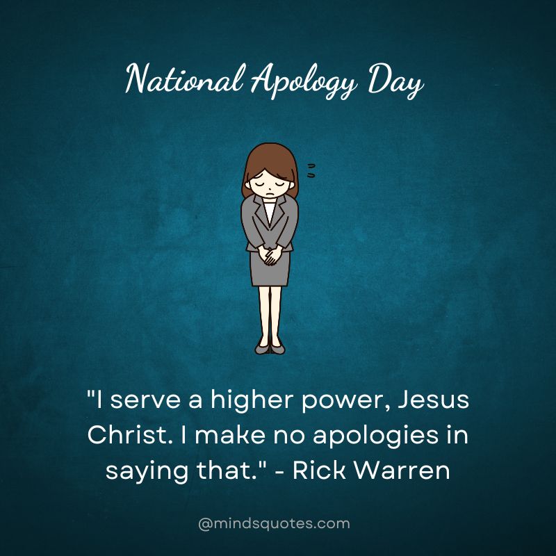 National Apology Day Quotes