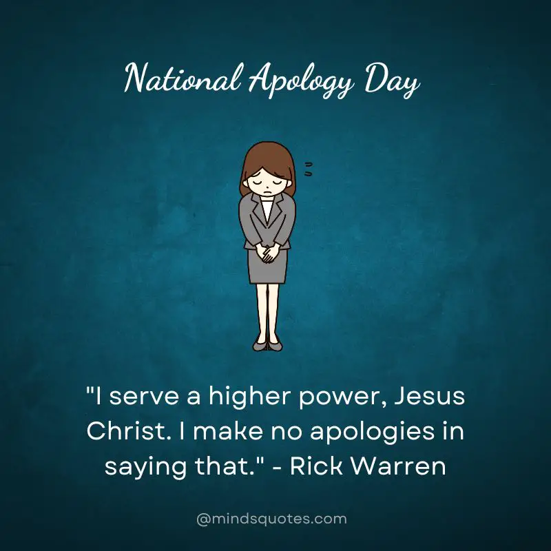 35 National Apology Day Quotes, Wishes & Messages 3 National Apology Day Quotes