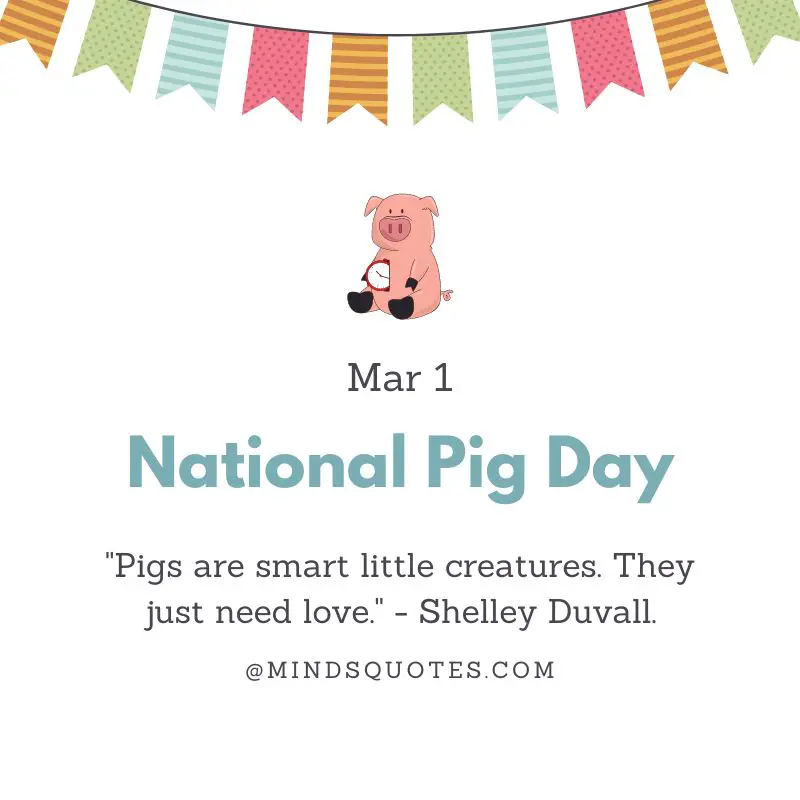50 Popular National Pig Day Quotes, Wishes & Messages 2 National Pig Day Quotes