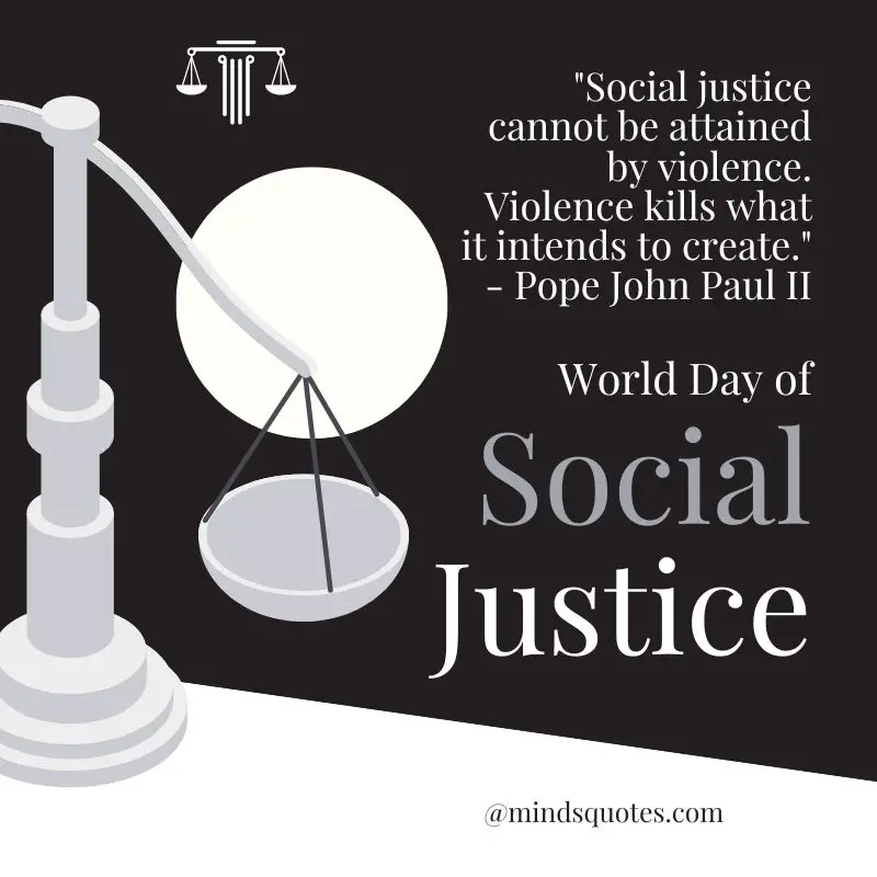 50 World Day of Social Justice Quotes, Wishes & Messages 2 World Day of Social Justice Quotes