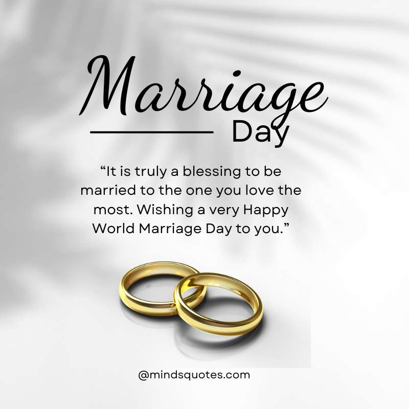 50 Famous World Marriage Day Quotes, Wishes & Messages 4 World Marriage Day Wishes