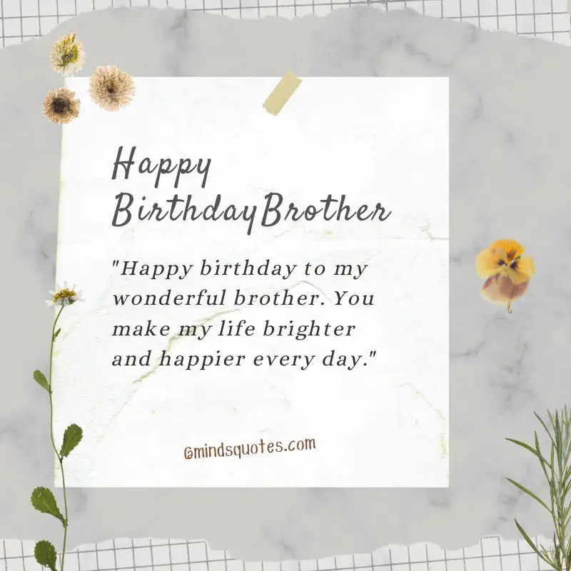 50 Heart Touching Birthday Wishes for Brother 6 Emotional Heart Touching Birthday Wishes for Brother