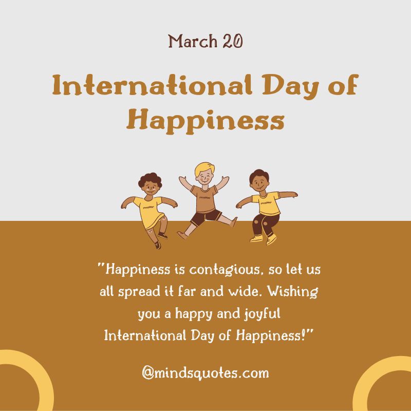 International Day of Happiness Wishes 