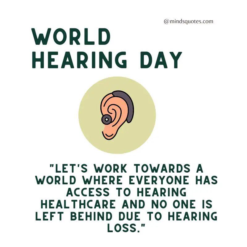 50 Best World Hearing Day Quotes, Wishes & Messages 6 World Hearing Day Messages