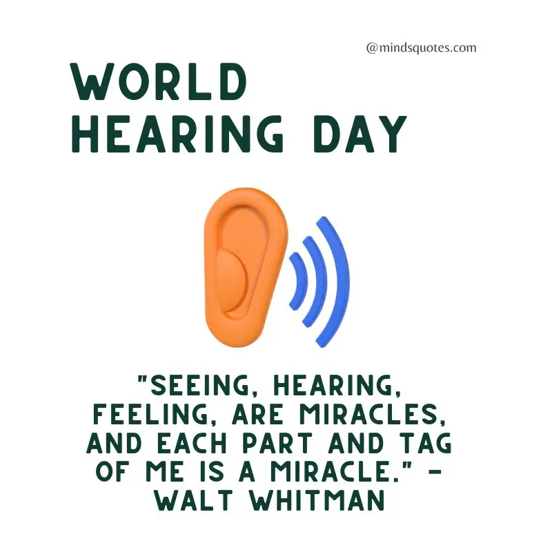 50 Best World Hearing Day Quotes, Wishes & Messages 3 World Hearing Day Quotes