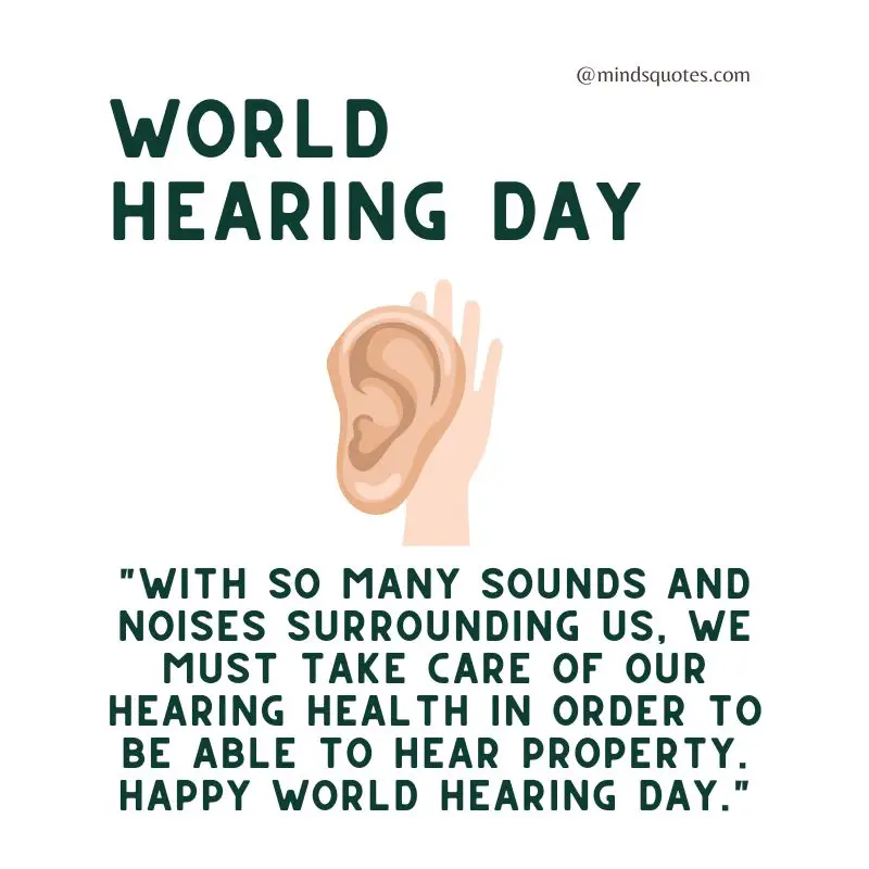 50 Best World Hearing Day Quotes, Wishes & Messages 4 World Hearing Day Wishes