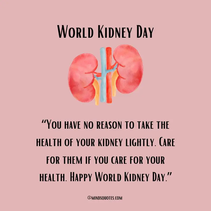 35 World Kidney Day Quotes, Wishes & Messages 5 World Kidney Day Wishes