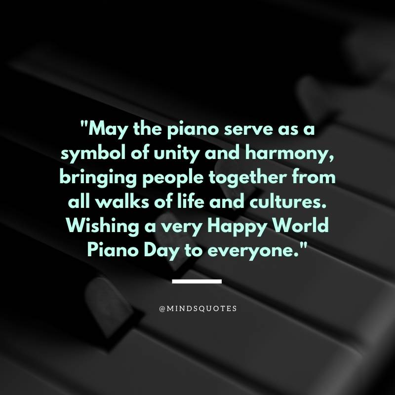 World Piano Day Wishes