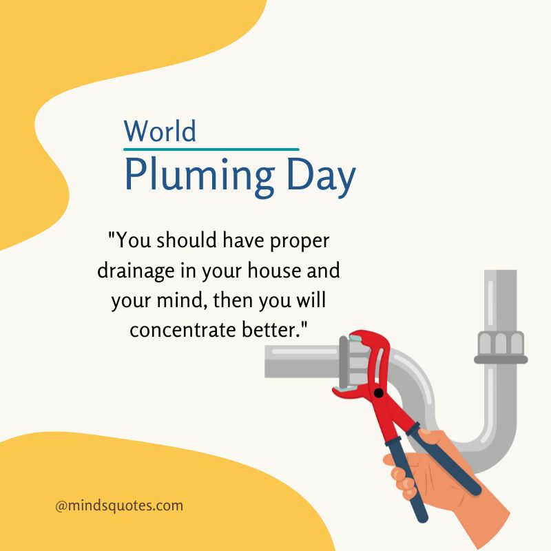 World Plumbing Day Greetings