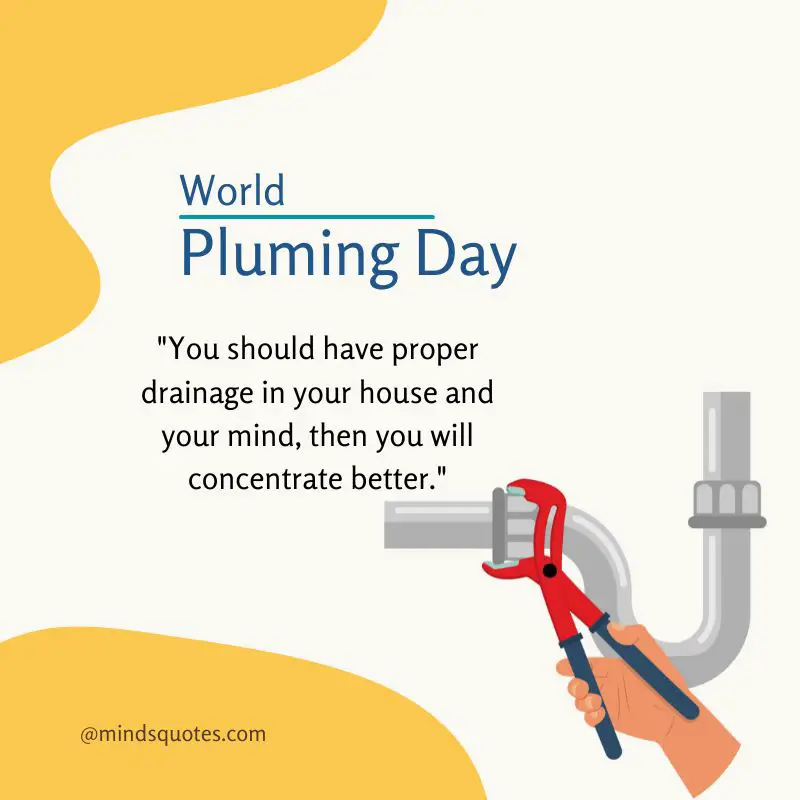 35 World Plumbing Day Wishes, Quotes & Messages 7 World Plumbing Day Greetings