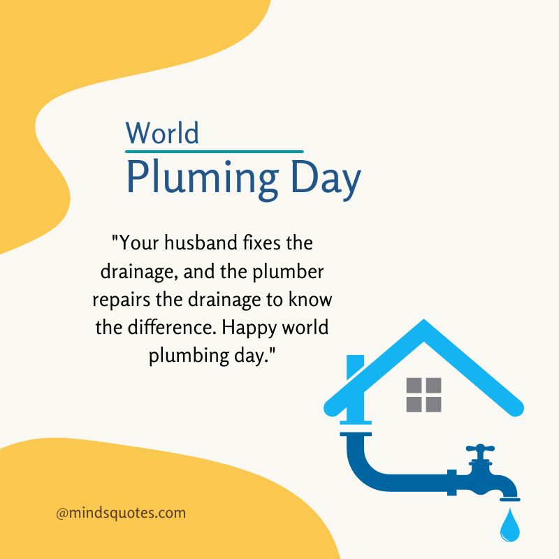 World Plumbing Day Messages 