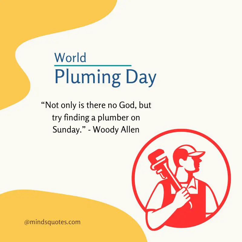 35 World Plumbing Day Wishes, Quotes & Messages 5 World Plumbing Day Quotes
