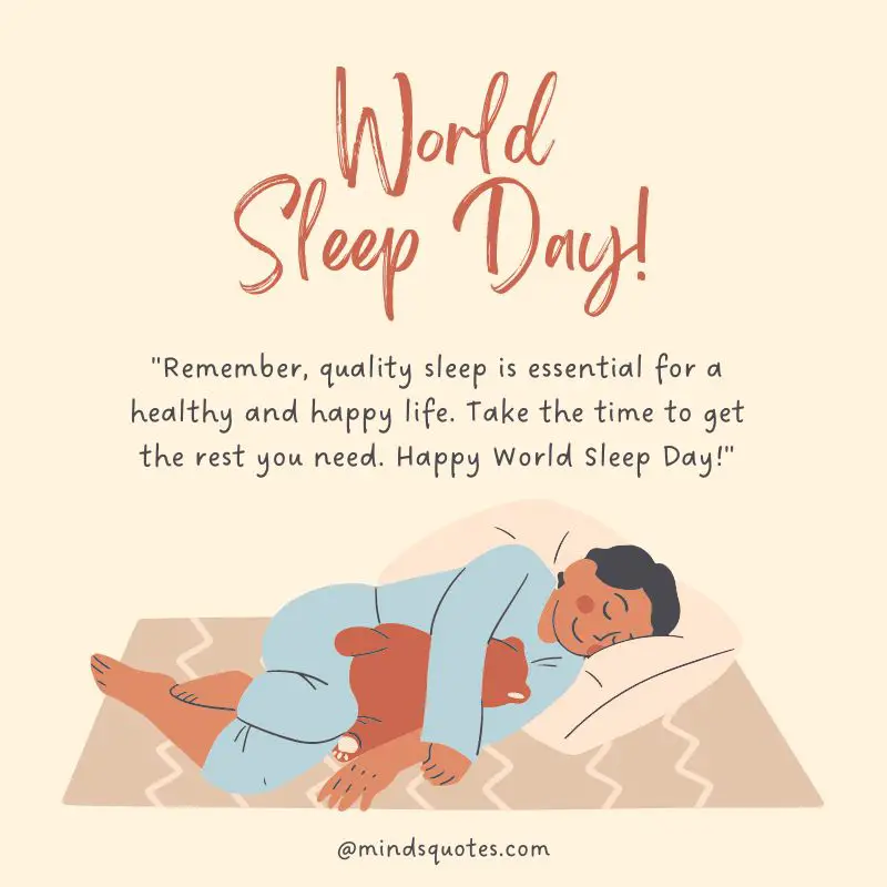 35 Famous World Sleep Day Quotes, Wishes & Messages 7 World Sleep Day Messages