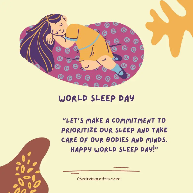35 Famous World Sleep Day Quotes, Wishes & Messages 5 World Sleep Day Wishes