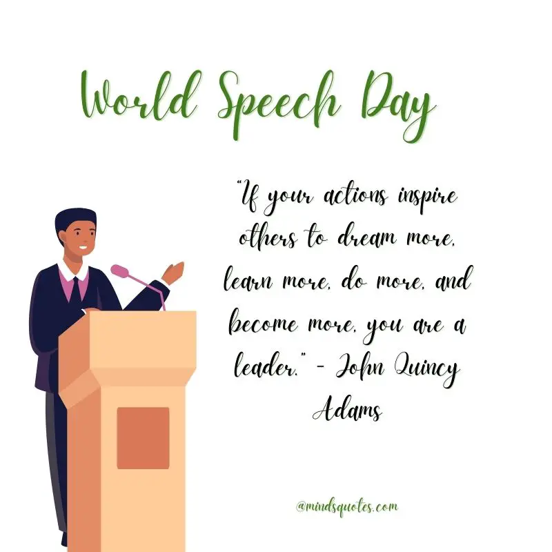 35 Famous World Speech Day Quotes, Wishes & Messages 2 World Speech Day Quotes