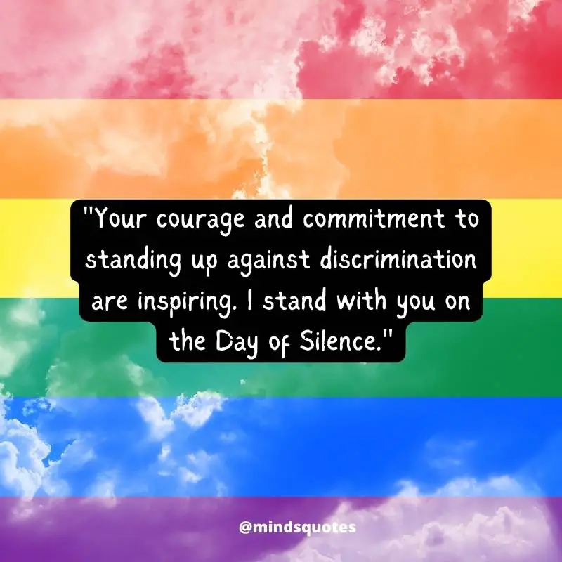 Day of Silence Quotes, Wishes & Messages (April 14) 3 Day of Silence Wishes