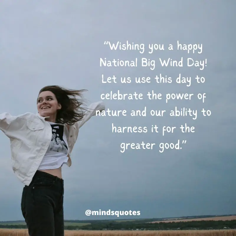 National Big Wind Day Messages 