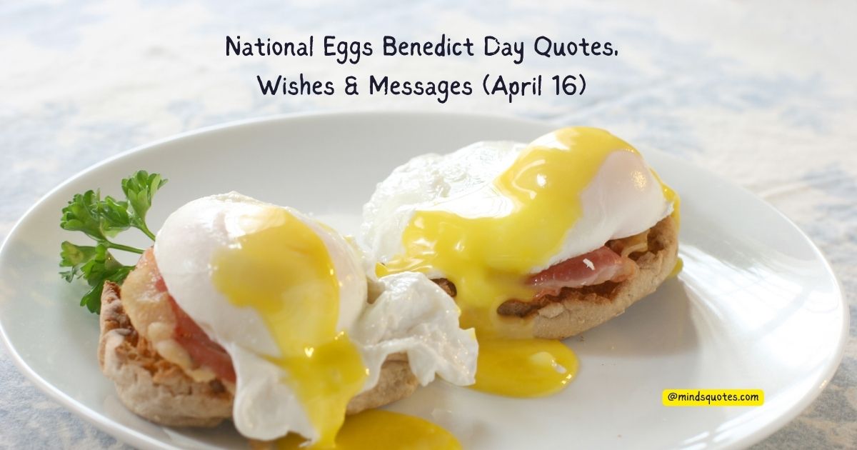 National Eggs Benedict Day Quotes, Wishes & Messages (April 16)