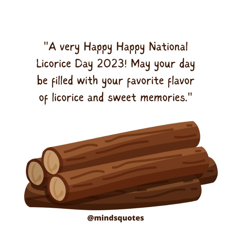 National Licorice Day Wishes