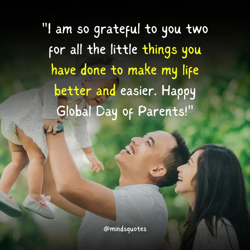 Global Parent's Day Messages