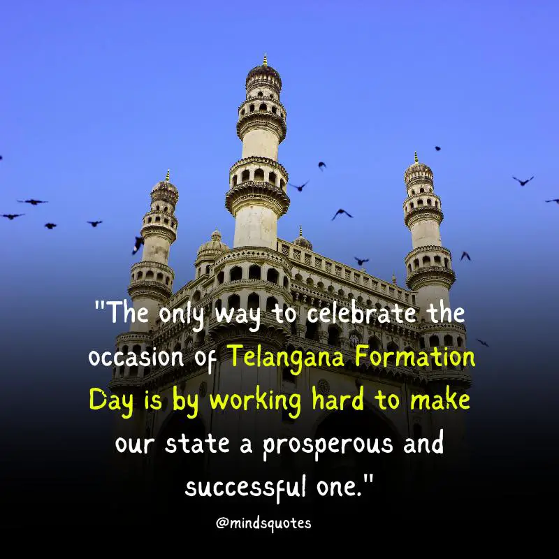 25 Important Telangana Formation Day Quotes, Wishes & Messages 4 Telangana Formation Day Messages