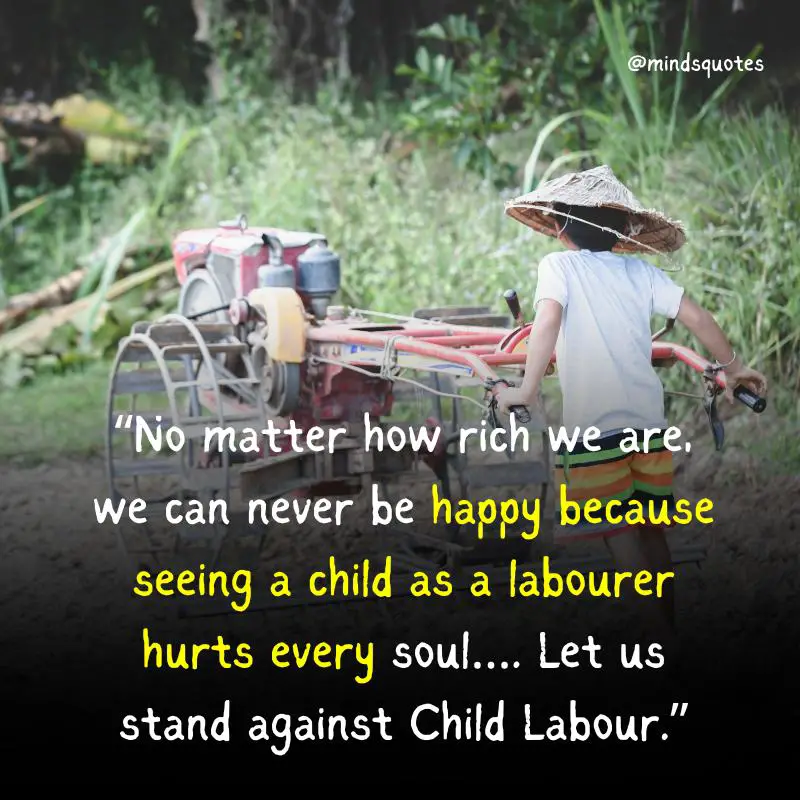 25 World Day Against Child Labour Quotes, Messages & Slogans 3 World Day Against Child Labour Messages