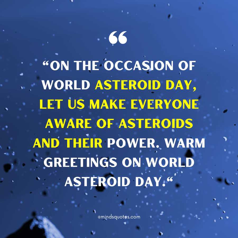 International Asteroid Day Messages 