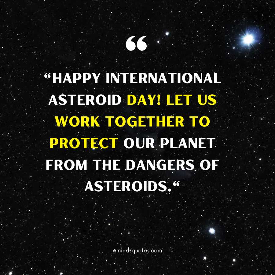 International Asteroid Day Wishes