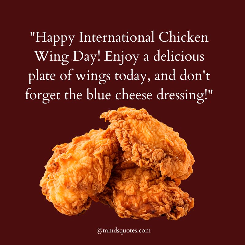 International Chicken Wing Day Messages 