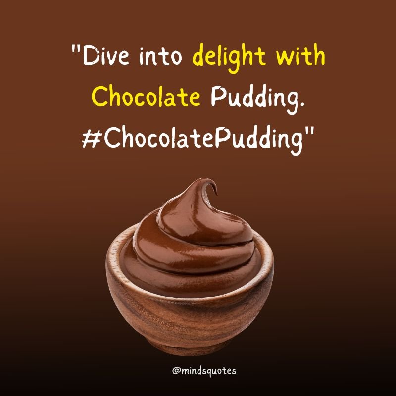 National Chocolate Pudding Day Slogans 