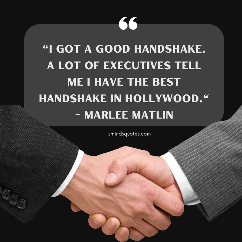 National Handshake Day Quotes