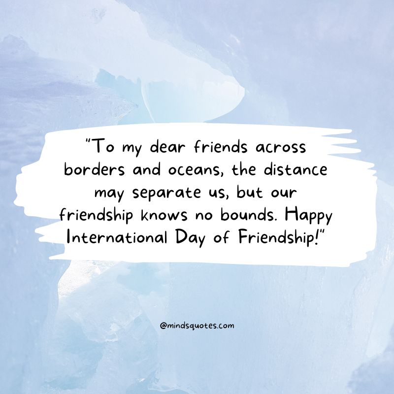 International Day of Friendship Messages 