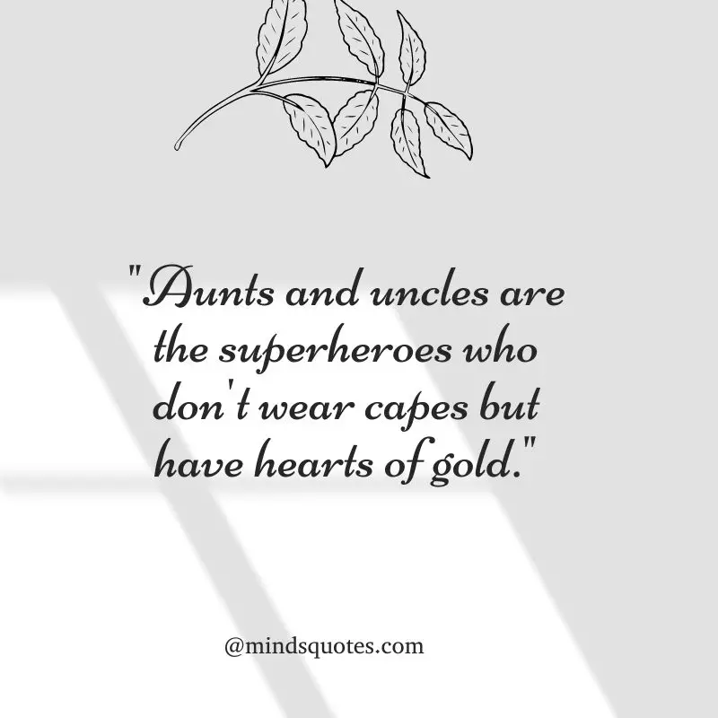 National Aunt and Uncle Day Quotes, Wishes & Messages (July 26) 2 National Aunt and Uncle Day Quotes