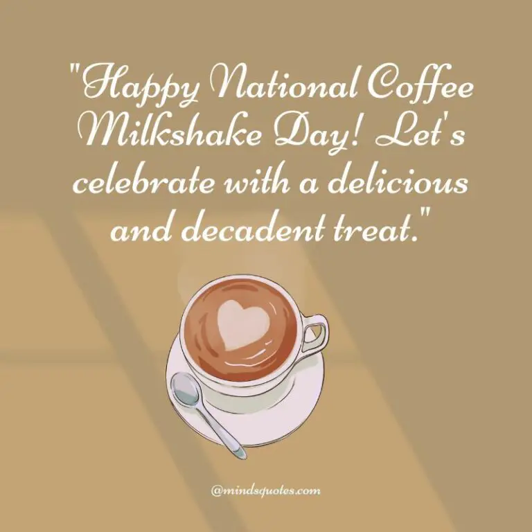 National Coffee Milkshake Day Quotes, Wishes & Messages (July 26)
