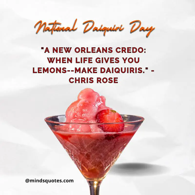 National Daiquiri Day Quotes, Wishes & Messages (19th July) 2 National Daiquiri Day Quotes