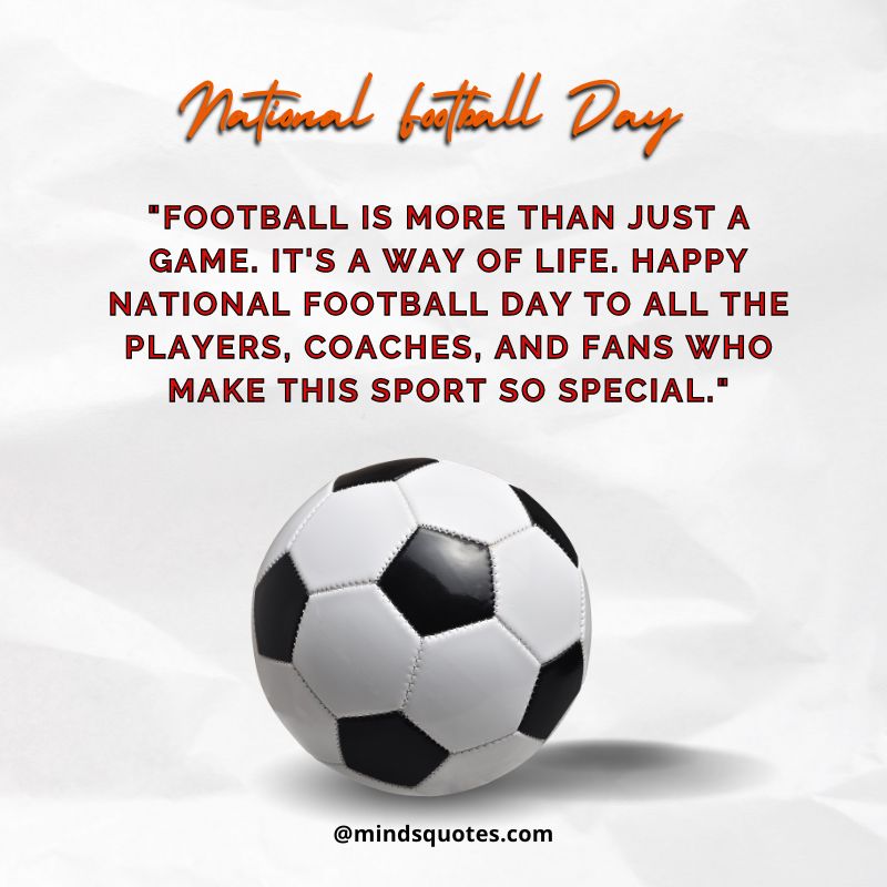 National Football Day Messages 