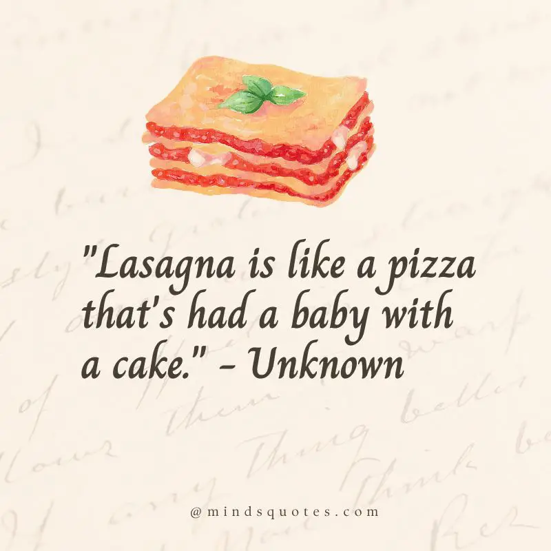National Lasagna Day Quotes, Wishes & Messages (29 July) 2 National Lasagna Day Quotes