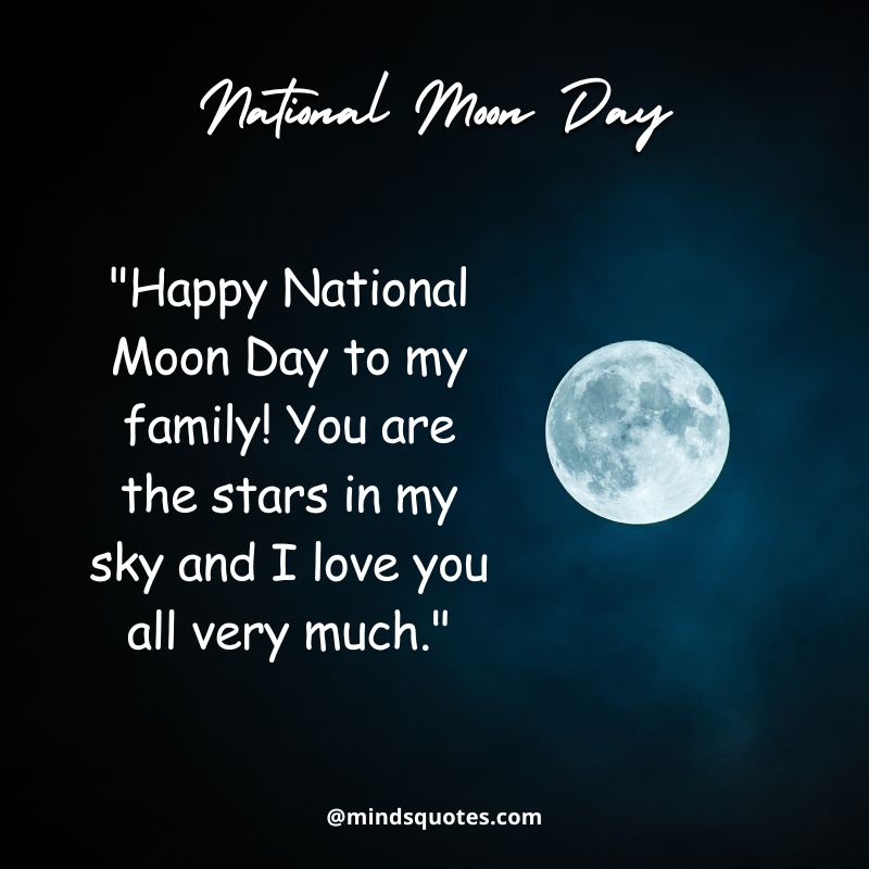 National Moon Day Messages