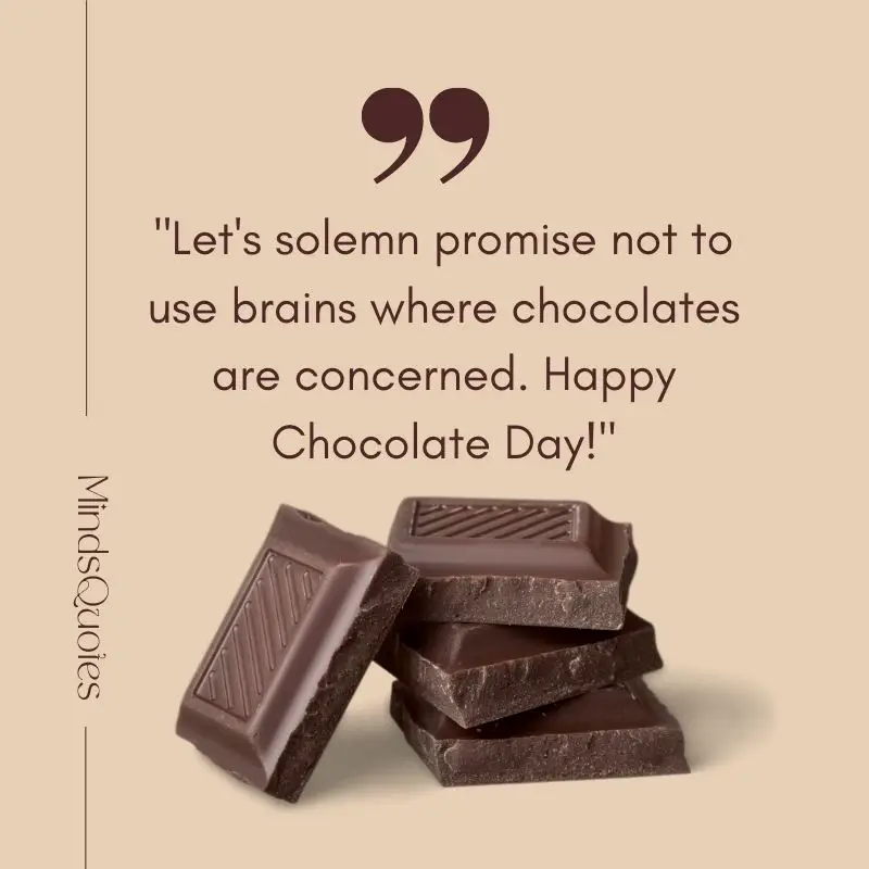 World Chocolate Day Quotes, Wishes & Messages (July 7th) 6 World Chocolate Day Messages